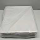 4 Pack Clothes Storage Bins with Metal Frame - Stackable Storage Box with Lid，66L Foldable Storage Container Organizer for Clothes，Linen Fabric Storage Box with Clear Window＆Zipper