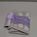 Fit Geno Back Brace for Lower Back Pain Women: Adjustable Lumbar Support Brace for Pain Relief - Breathable Waist Belt for Comfort - M (Waist: 32.5-38.5 Inch) (Purple)