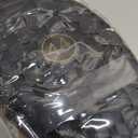 NewDenBer Men's Moccasin Slippers Warm Memory Foam Suede Soft Plush Lined Slip on Indoor Outdoor House Shoes (Black)