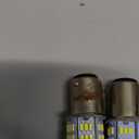 2 PCS Car 1157 LED Dual Contact Brake Light, BAY15D 7528 1154 3496 2357 2057 3014-54SMD Super Bright Bulb, Tail Parking Light Reversing Light Replacement, Universal for Cars (White)