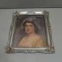 Silver Picture Frame 8x10 Vintage Victorian Picture Frames Antique Gothic Baroque Ornate for Wall or Tabletop Display, Fits 8x10 or 5x7 Photo with Mat