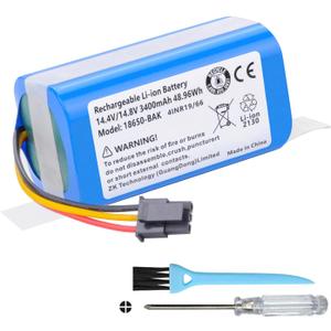 TZRONG Vacuum Replacement Battery for Qihoo 360 S5 S7 S7Pro S7 Pro T90 X9 Vacuum Spare, for LIFERO RX9 Robot Vacuum Cleaner