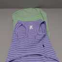Koneseve Dog Shirt 2 Pack Breathable Sleeveless Vest, Stretchy & Soft, Purple & Vivid Green, Size XL