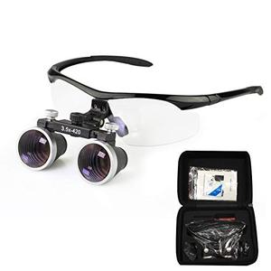 Dental Binocular Loupes 3.5 x 429mm Magnifier (Black)