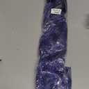 Claw Clip in Ponytail Extension 30 Inch Long Wave Curly Pony Tail Hair Extensions for Women fluffy Natural Looking Synthetic Hairpiece for Daily Use(Omber Black to Haze Blue, 30Inch)