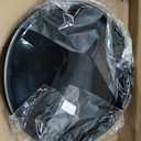 6 Pack of 18 inch Plant Saucer (16 Inch Base), Plant Saucer 18 Inch Round, Plant Trays for Pots, Plant Drip Tray, Plant Pot Saucers, Pot Saucer 18", Plant Saucers for Indoors (18", Black)