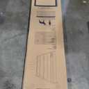 PetSafe Sliding Glass Pet Door - No-Cut DIY Install Doggy Door for Renters - Aluminum Frame - Adjustable Height 75 7/8" to 80 11/16" - Ideal for Extra Large Dogs Up to 220 lb - White