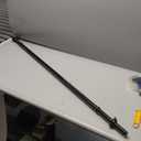 55" Weight Lifting Bar, 1" Standard Straight Barbell Bars for Weight lifting, Olympic Barbell Bar for Bench Press/Hip Thrusts/Squats/Lunges for Gym and Home, 2 Star Star-nuts (480lb Weight Capacity)