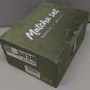 Matcha Whisk Set, Ceramic Matcha Set Includes Bowl & Holder, Bamboo Whisk (Chasen), Scoop, Spoon and Sifter, 6PCS Matcha Kit Covers Everything Needed for Making Matcha (Green)