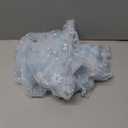 Artoid Mode Blue Snowflakes Merry Christmas Gauze Table Runner 120 Inch 10FT, Winter Stars Sheer Cheesecloth Dining Holiday Table Decor for Home Party (28" x 120")