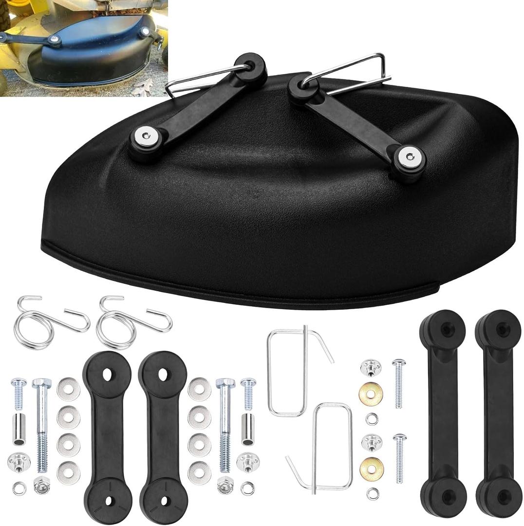 GY20417 Mulch Cover Kit 48" Compatible with John-Deere Lawn Tractors Deck LA140 155C E170 X140 L130 D150 1948GV Z245 Z355E 100 - with Mounting Accessories