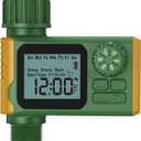 Garden Hose Timer Automatic Programmable - Digital Water Timer with LCD Display, Rain Delay & Manual Modes for Lawn Sprinkler System, Irrigation for Yard