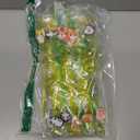 24 Glitter Cat StrawsReusable Straws with 24 Detachable Kitty Charms - 6 Colors Spiral Party Drinking Straws 2 Cleaning Brushes for Birthdays, Christmas, Kids & Adults