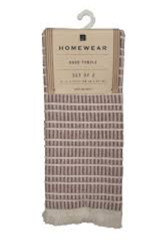 HOMEWEAR Hand Towels Set Of 2 (2 Pack)