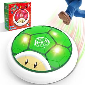 Boy Toys Hover Soccer Ball for Kids 2 LED Soccer Ball Toys Indoor Games Gifts for Boy Age 6-8, 8-12, Floating Football Birthday Gifts for 4 5 6 7 8 9 10 11 12 Year Old Kids Sport Toy