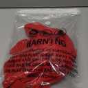 Fishnet Jumpsuit for Women Long Sleeve See Through Mesh Bodysuit Clubwear One Piece Stretchy Outfit (Small-Medium, Red)