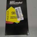 Milomdoi 3 Pack Privacy Screen Protector for Samsung Galaxy S25 Ultra Tempered Glass with 3 Pack Camera Lens Protector, Ultra 9H Accessories [Support Fingerprint Unlock] Black, Samsung Galaxy S25 Ultra 6.9 inch