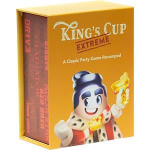 Kings Cup Extreme - Party Games - Card Games for Adults - Date Night - Couples Games - Travel Games - Laugh Out Loud - TikTok Viral
