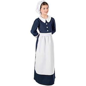 fun shack Florence Nightingale Costume Kids, Florence Nightingale Costume Girls, Civil War Nurse Costume Kids L