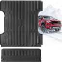 6.4FT Truck Bed Mat& Tailgate Mat for Dodge Ram, Bed Liner for Trucks