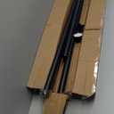 Oxdigi Tension Curtain Rods Adjustable Shower Curtain Rod Spring Tension 142.1-160 Inches, Curtain Rods No Drilling No Rust Antislip Heavy Duty for Bathroom, Window, Closet, Room Divider, Matte Black