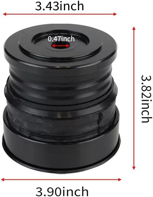Silicone Body Mount Kit for 2008-2016 Ford F-250/F-350 Crew Cab- Superior Durable Silicone Bushings, Improve Ride Quality, Outperforms OEM & PU Mounts (4 Pack-Black) Silicone Body Mount Kit for 2008-2016 Ford F-250/F-350 Crew Cab- Superior Durable Silicone Bushings, Improve Ride Quality, Outperforms OEM & PU Mounts (4 Pack-Black)