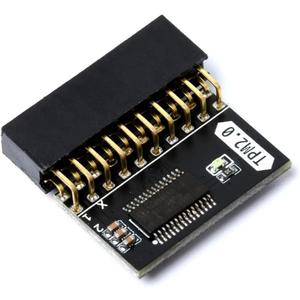 TPM 2.0 Module with 20-1 Pin, TPM 2.0 Encryption Security Module for ASUS Motherboard Compatible with Win11
