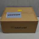 Bathroom Light Fixtures, Brushed Nickel Vanity Lights with Flared White Fabric Shade, 3 Light Wall Sconce, Modern Sconces Wall Lighting for Hallway Bedroom, VL837-BN-3