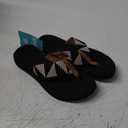 REEF Women's Sandals Spring Woven, Arch Support Flip Flops For Women (7, Pebble)
