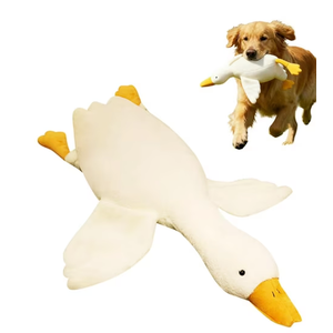 White Duck Dog Toys,2026 New White Duck Dog Toys,Realistic Goose Design Dolls Suitable for Dogs Chew and Play Best Pet Supplies(19.68inch)