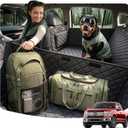 Rorhxia XL Dog Truck Seat Cover for Back Seat with Road Trip & Daily Mode