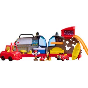 Mickey Mouse Disney Junior Happy Camper Lights and Sounds Playset, 10-Pieces, Kids Toys for Ages 3 Up by Just Play