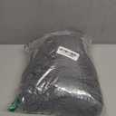 NeColorLife Ottoman Cover Square Waterproof Ottoman Slipcover Thick Storage Footrest Stool Covers Furniture Protector for Pets(Large Size,Light Gray)