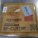 Fitvids Olympic Bumper Plates Set, 2" Weight Plates for Strength Training & Weightlifting, Paris or Set or Set with Barbell, Multiple Options (Black)