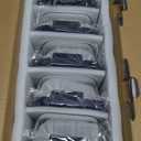 10-Pack Glass Food Storage Containers with Tempered Lids  Borosilicate, Airtight, Oven-Safe (-4F~950F), BPA-Free, 4.4 & 1.6 Cup, Leak-Proof, Dishwasher Safe (Blue)