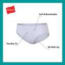 Hanes Girls' Cotton Stretch Underwear (Size S)