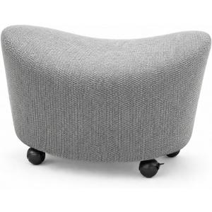 Cozy Corduroy Ottoman Foot Rest, Modern Upholstered Accent Stool, Medium