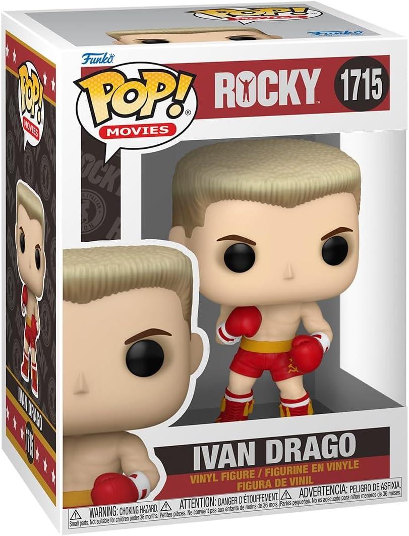 Funko Pop Movies: Rocky - Ivan Drago - Rocky Franchise - Collectable Vinyl Figure - Gift Idea - Official Merchandise - Toys for Kids & Adults - Action/Adventure Fans - Model Figure for Collectors