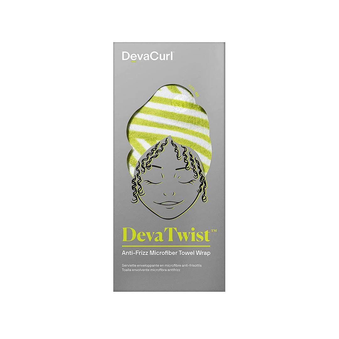 DevaCurl DevaTwist Anti-Frizz Microfiber Towel Wrap, Hands Free Design