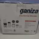 Ganiza Smoothie Blender, 900W Blenders for Shakes and Smoothies, 15-Piece Personal Blender and Grinder Combo for Kitchen, Smoothies Maker with 4 BPA-Free Portable Cup, Nutritious Recipe