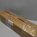 20Inch Pre-lit Artificial Small Mini Christmas Tree with Warm White Multi-Color LED Lights, Remote Control and Timer, Perfect for Xmas Tabletop Decorations, Home, Kitchen, Dining Table top Snow (1ft 8in)