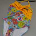 American Trends Girls' Swimwear Girls One Piece Swimsuits Ruffle Kids Bathing Suits for Girls (L)