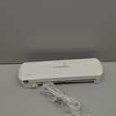 Amazon Basics 9-Inch Thermal Laminator Machine with Quick Warm-Up, 2 Heat Settings, Jam Release for Documents and Photos, White