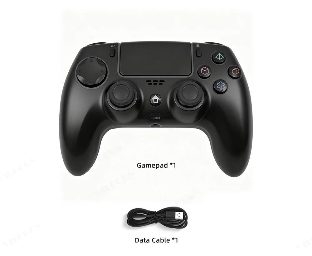 RGB Wireless Gamepad for PS5, Bluetooth-compatible Game Controller for PS5 Slim/PS5 Pro with Turbo Function Macro Keys