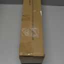 Warm Gold Curtain Rods for Windows 72 to 144 Inches Adjustable Length Heavy Duty 1" Diameter Brass Bronze Long Window Curtain Rod with Solid Metal Finials for Outdoor Farmhouse Bedroom Living Room