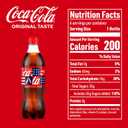 Coca-Cola Soda Soft Drink Bottles, 16.9 fl oz, 6 Pack (EXP 04/01/26)