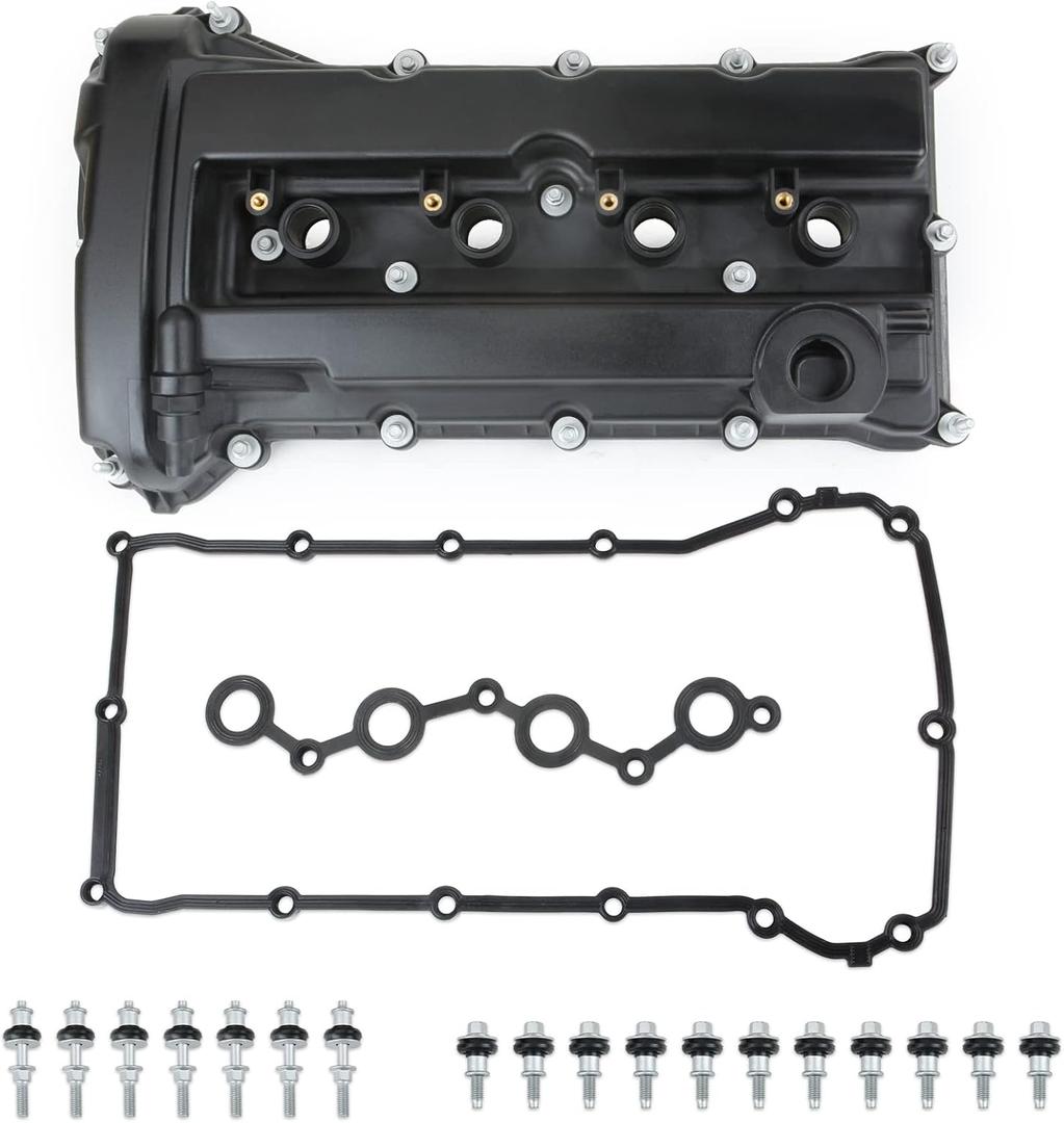 MITZONE Valve Cover with Gasket Compatible with 2007-2020 Dodge Journey Caliber Avenger Jeep Compass Patrio Chrysler Sebring 200 1.8L 2.0L 2.4L
