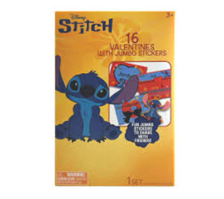 Exchange Cards Jumbo Stickers Stitch 2 Pack