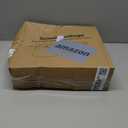 Lampshades Set of 2, Drum Lampshades 11.6" Top x 12.6" Bottom x 9.8" High, Seaside village Medium Lampshades (Spider Fitter), Beige Lampshades Natural Linen Hand Crafted, Easy Assembly Required