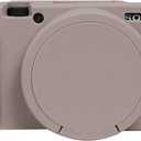 Easy Hood RX100 Case, Silicone Camera Case Lightweight Soft Carrying Cover with Removable Lens Cover for Sony DSC-RX100 III / RX100 V / RX100 IV / RX100 VII DSLR Camera (Tiffany Pink)